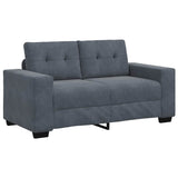Sofa Set 3 pcs Grey Velvet 3324640