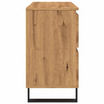 ZNTS Bathroom Sink Cabinet Artisan Oak 80x33x60 cm Engineered Wood 857239
