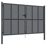 Garden Gate Anthracite 300x200 cm Steel 154570
