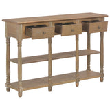 Console Table 110x30x76cm Engineered Wood 354328
