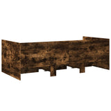 Daybed Smoked Oak Engineered wood 90x200 cm Convertible 3280822