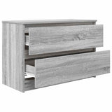 TV Cabinet Grey Sonoma 80x35x54 cm Engineered Wood 861792