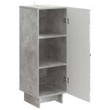 Sideboard Concrete Grey 33 x 34.5 x 90 cm Engineered Wood 893908
