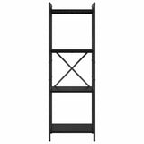 Bookshelf Black Oak 40 x 30 x 119 cm Engineered Wood 868359