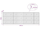 Gabion with 3.5 mm Wire and 10x10 cm Mesh 350x20x150 cm 3463129