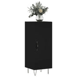 Sideboard Black 34.5x34x90 cm Engineered Wood 828533