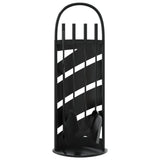 5 Piece Fireplace Tool Set 23x15x66 cm Steel 156378