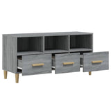 TV Cabinet Grey Sonoma 102x36x50 cm Engineered Wood 817496
