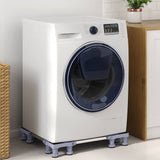 Washing Machine Base Grey 67 x 67 x 12 cm Stainless Steel 42009957