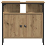 Bathroom Furniture Set 3 pcs Artisan Oak Engineered Wood 3334394