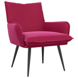 Armchair Wine Red Velvet 42047728