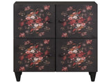Storage Cabinets Multicolour 60 x 33.5 x 75 cm Solid Mango Wood 4018726