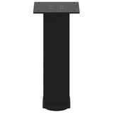 Coffee Table Legs 4 pcs Black 42-44 cm Steel 4012464