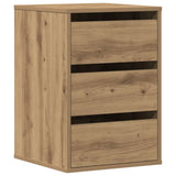 Corner Chest of Drawers Artisian Oak 40x41x58 cm Engineered Wood 852842