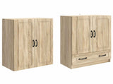 Cabinet Set 2 pcs Sonoma Oak Engineered Wood 3416936