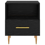 Bedside Table 2 pcs Black 40 x 35 x 47.5 cm Engineered Wood 882080