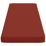 2-Piece Bench Cushions VUGHT 2 pcs 100% Polyester Red 951417