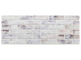 Wall Panels 10 pcs Light Grey and Black 100 x 50 cm EPS Foam 42046104