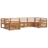 Outdoor Sofa Set 6 pcs Natural 3374019