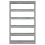 Book Cabinet/Room Divider Grey Sonoma 100x30x166 cm 813639