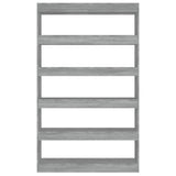 Book Cabinet/Room Divider Grey Sonoma 100x30x166 cm 813639