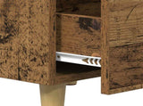 Bedside Cabinet Old Wood 40 x 40 x 66 cm Engineered Wood 880613