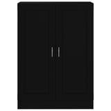 Book Cabinet Black 82.5x30.5x115 cm Engineered Wood 802715