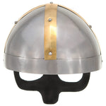 Viking Helmet Antique Replica LARP Silver Steel 286236