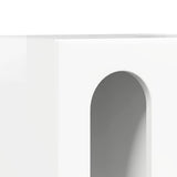 Bedside Table 2 pcs High Gloss White 40 x 35 x 50 cm 891253