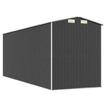 Garden Shed Anthracite 192x523x223 cm Galvanised Steel 3147453