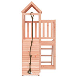 Playhouse with Climbing Wall Solid Wood Douglas 3155832