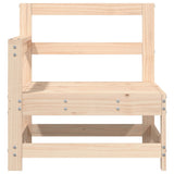 Garden Corner Sofas 2 pcs Solid Wood Pine 825506