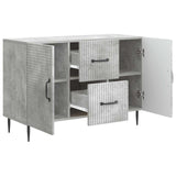 Sideboard Concrete Grey 89 x 34.5 x 60 cm Engineered Wood 894888