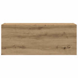 Bathroom Wall Cabinet Artisan Oak 100x25x40 cm Engineered Wood 860111