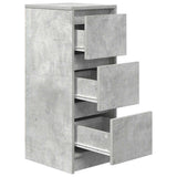 Sideboard Concrete Grey 29,5x34x76 cm Engineered Wood 861637