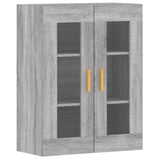 Wall Mounted Cabinets 2 pcs Grey Sonoma Engineered Wood 3197903