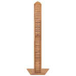 Garden Shower Solid Teak 70x75x204 cm 44667