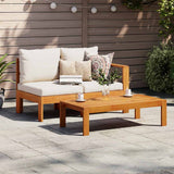 Garden Table 100x50x27 cm Solid Wood Acacia 367620