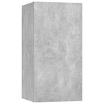 Wall TV Cabinet 2 pcs Concrete grey 30.5 x 30 x 60 cm 803335