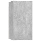 Wall TV Cabinet 2 pcs Concrete grey 30.5 x 30 x 60 cm 803335
