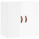 ZNTS Wall Cabinet High Gloss White 60x31x60 cm Engineered Wood 829942