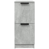 Sideboards 2 pcs Concrete Grey 30x30x70 cm Engineered Wood 811178