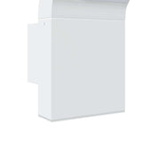 Outdoor LED Wall Lights 2pcs White Die-cast Aluminium 4006273