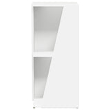 Side Shelf White 33 x 32 x 70.5 cm Engineered Wood 892407