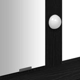 Dressing Table Black 79 x 41 x 140 cm Engineered Wood 865164