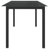 9 Piece Garden Dining Set Aluminium Anthracite 3070641