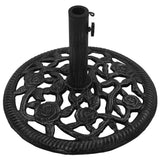 Umbrella Base Black 48x48x33 cm Cast Iron 317749