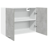 Hanging Cabinet Lyon Concrete Grey 80x31x60 cm Engineered Wood 856109