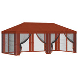 Gazebo Cover with Sidewalls Terracotta 600.5 x 300.5 cm 900438