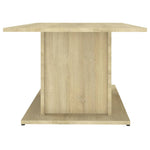 Coffee Table Sonoma Oak 102x55.5x40 cm Engineered Wood 810310